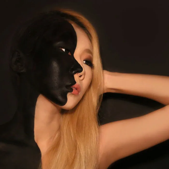 What This Artist Does To Her Face Will Seriously Mess With Your Mind