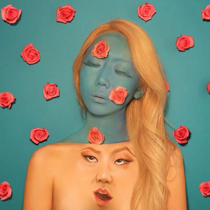 What This Artist Does To Her Face Will Seriously Mess With Your Mind