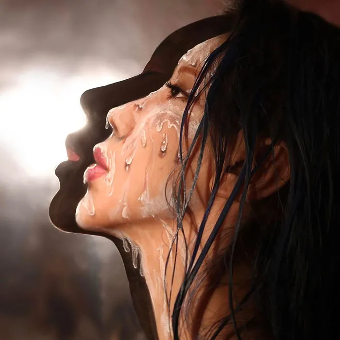 What This Artist Does To Her Face Will Seriously Mess With Your Mind