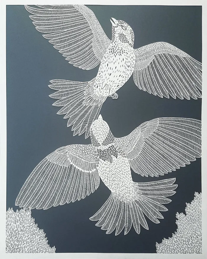awesome Arts Made With Trimmed Papers