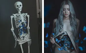 Ukrainian Photographer Creates Powerful Photo To Overcome Anxiety, And Here's How She Did It