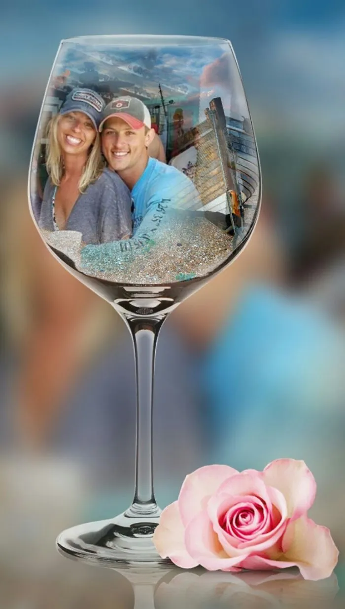 Couple Asks Internet To Photoshop Out Shirtless Guy From Engagement Photo, Regrets It Immediately