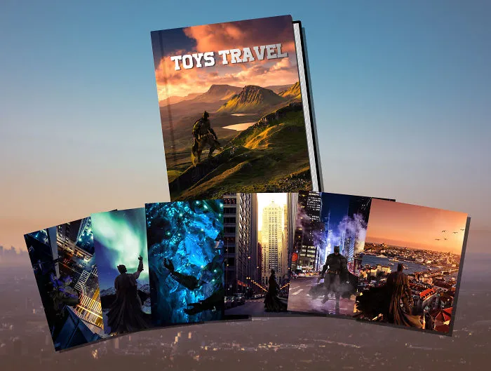 Travel With Batman! Toy Lovers Crowdfunding For Surreal Travel Photobook