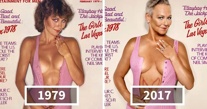 7 Playboy's Playmates Recreate Their Own Magazine Covers Around 30 Years Later