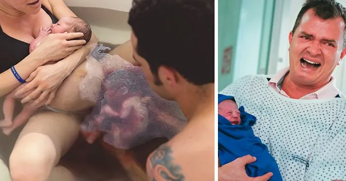 100 Powerful Photos Of Dads In The Delivery Room To Celebrate Father's Day