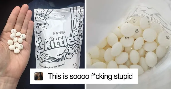 Skittles Releases White Candies For Pride Month, And Internet's Reaction Is Not What They Expected