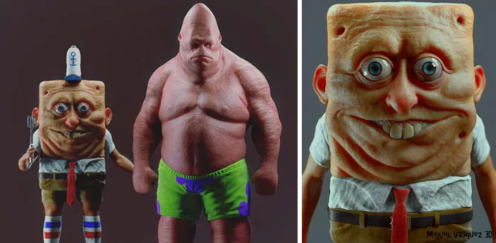 Bob Esponja y Patricio