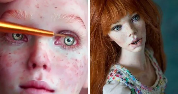 Russian Artist Duo Creates Stunningly Realistic Dolls