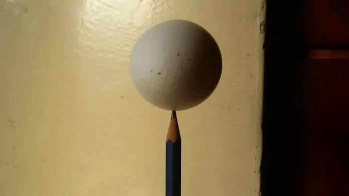Balance Egg On Pencil
