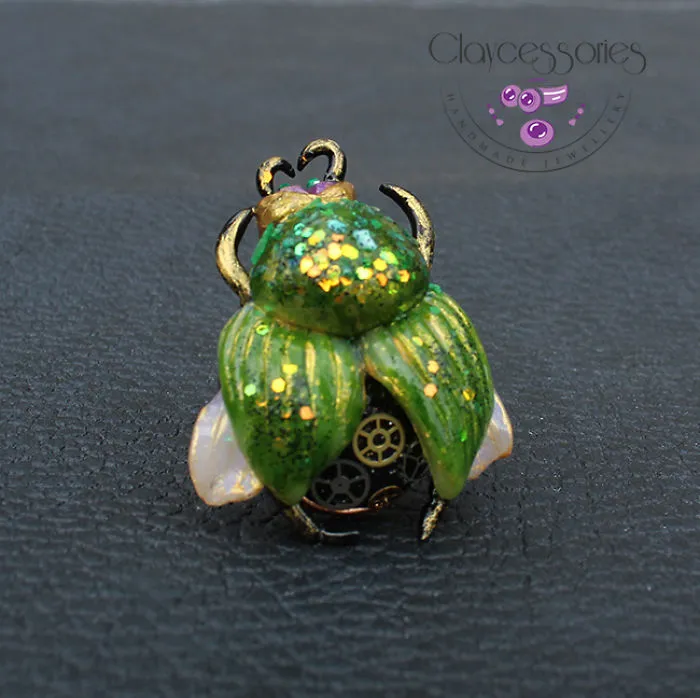 I Create These Magical Beetles From Polymer Clay