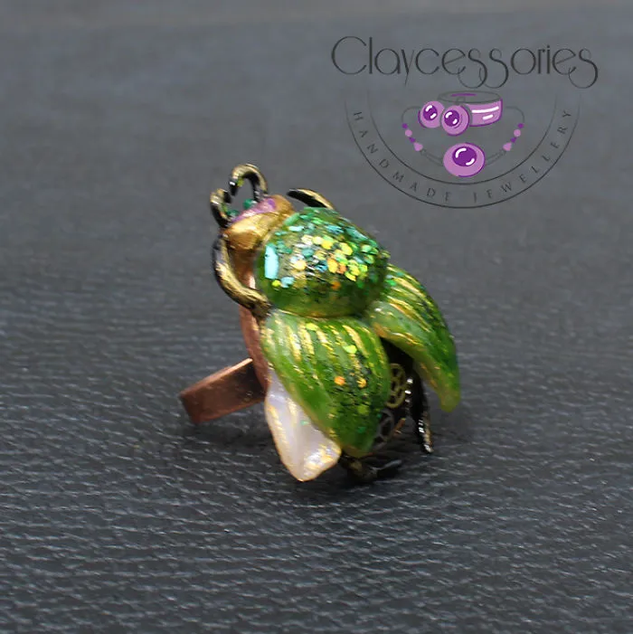 I Create These Magical Beetles From Polymer Clay
