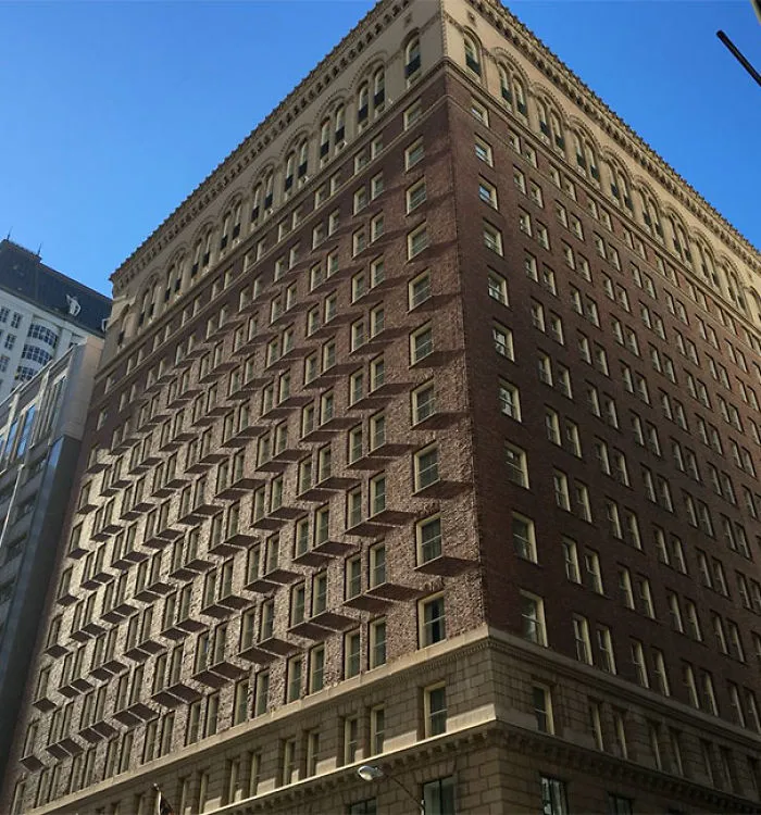 The Shadows Of These Windows Make An Optical Illusion
