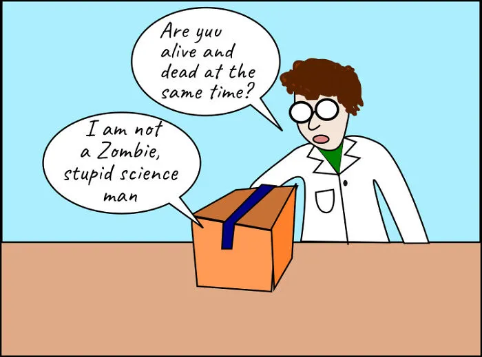 Schrödinger And His Cat Jokes