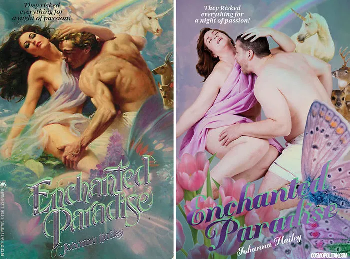 Regular People Recreate 10 Corny Romance Novel Covers And It's Hilarious