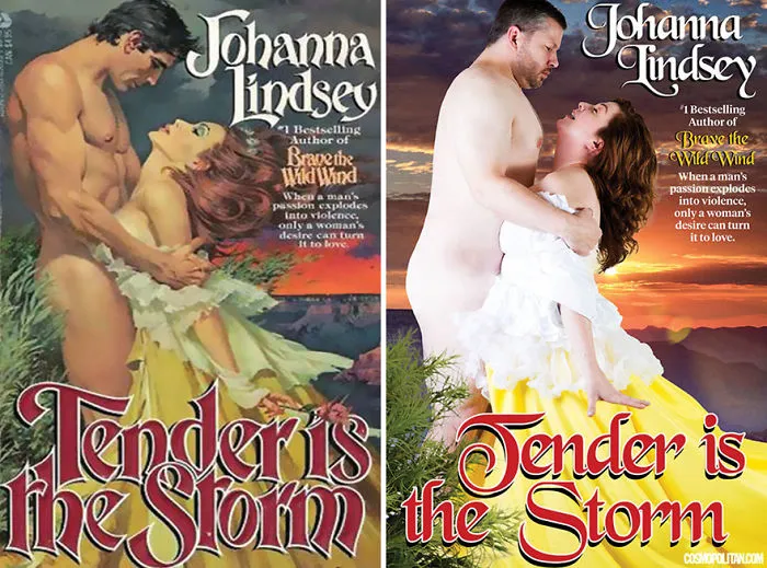 Regular People Recreate 10 Corny Romance Novel Covers And It's Hilarious