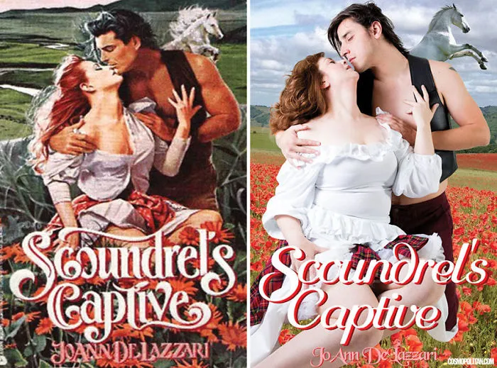 Regular People Recreate 10 Corny Romance Novel Covers And It's Hilarious