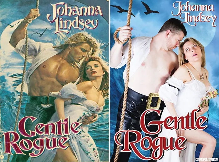 Regular People Recreate 10 Corny Romance Novel Covers And It's Hilarious