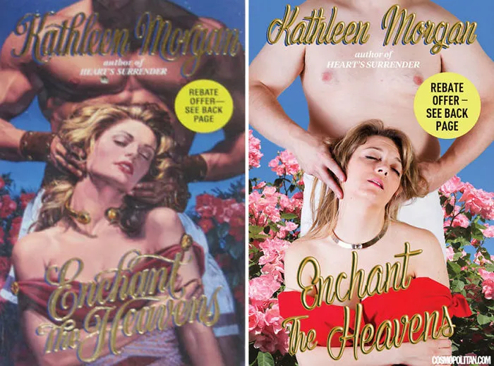 Regular People Recreate 10 Corny Romance Novel Covers And It's Hilarious