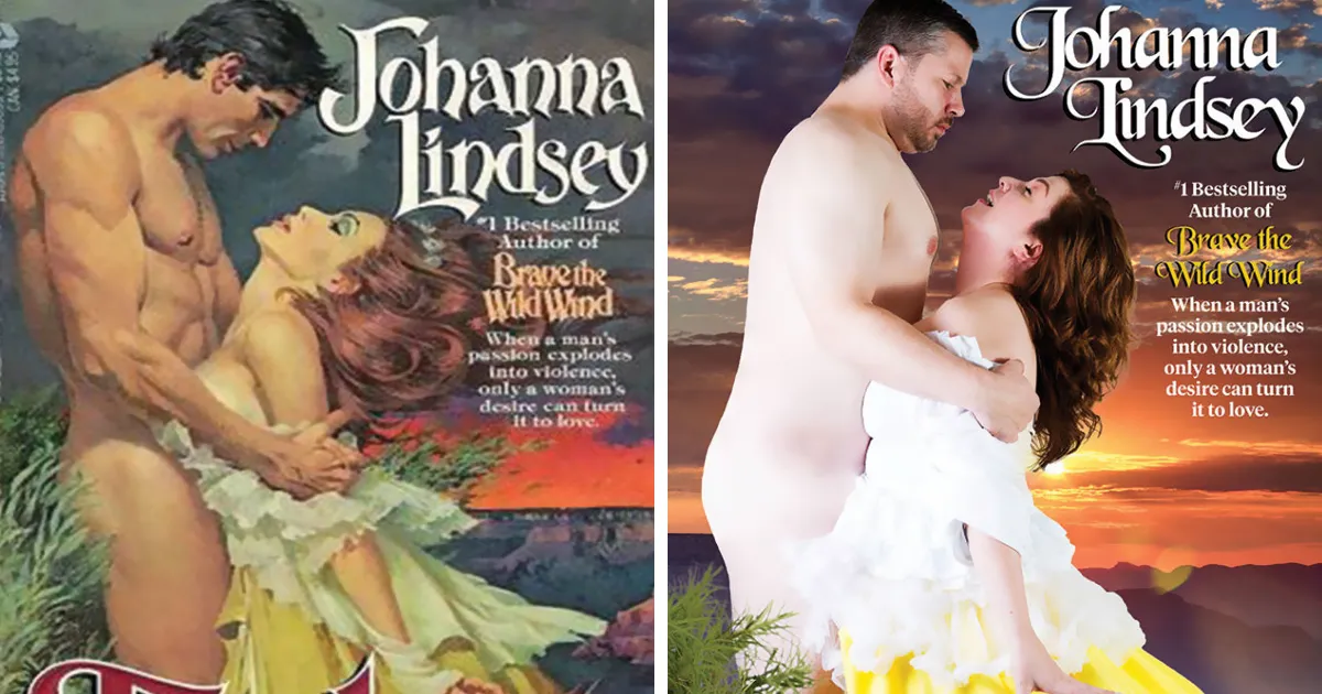 Gente normal reproduce 10 cubiertas de novelas románticas sentimentales y es divertidísimo