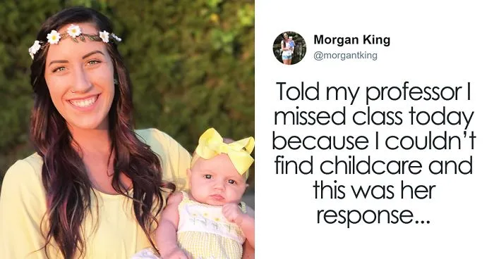 Single Mom Shares Her Professor's Response After She Misses Class, And Professor’s Response Wins The Internet