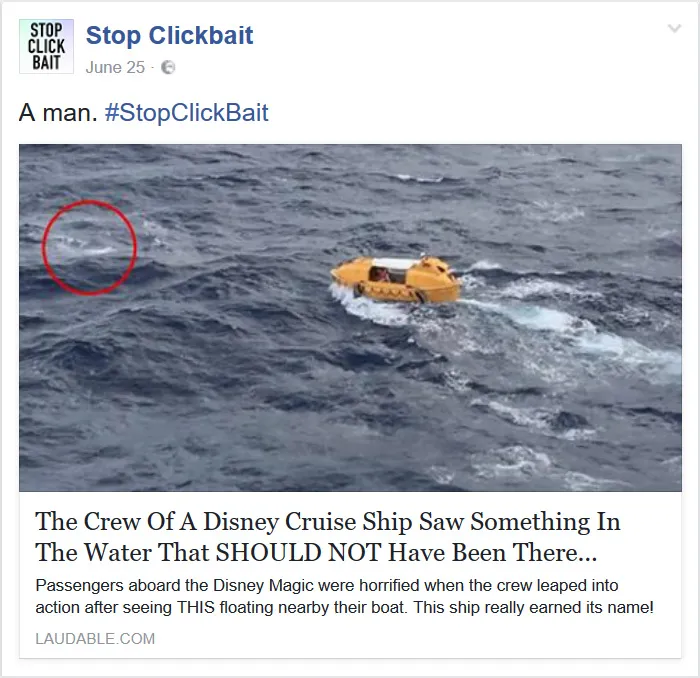 Stop Clickbait