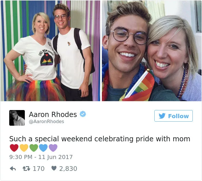 30 Amazing Parents Supporting Their LGBT Kids This Pride Month
