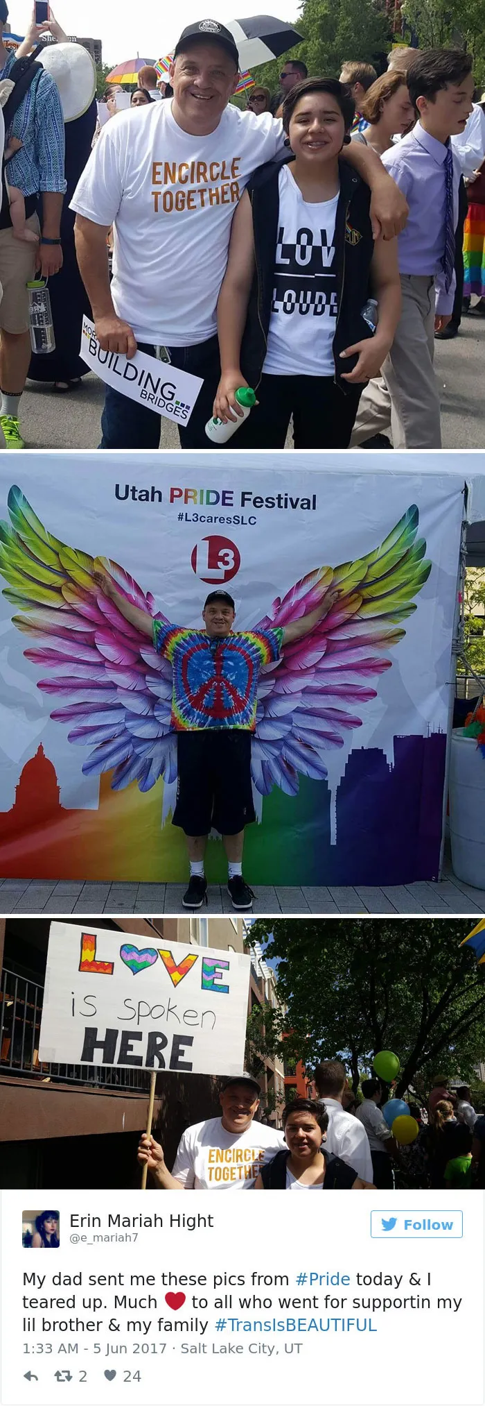 30 Amazing Parents Supporting Their LGBT Kids This Pride Month