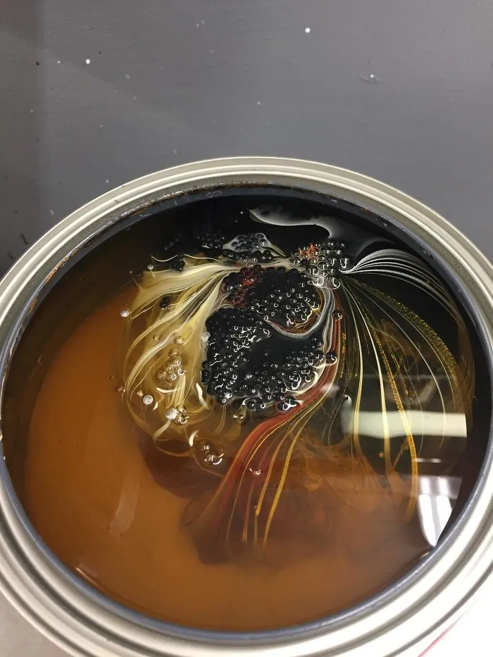 This Is What Paint Looks Like Before It Gets Shaken