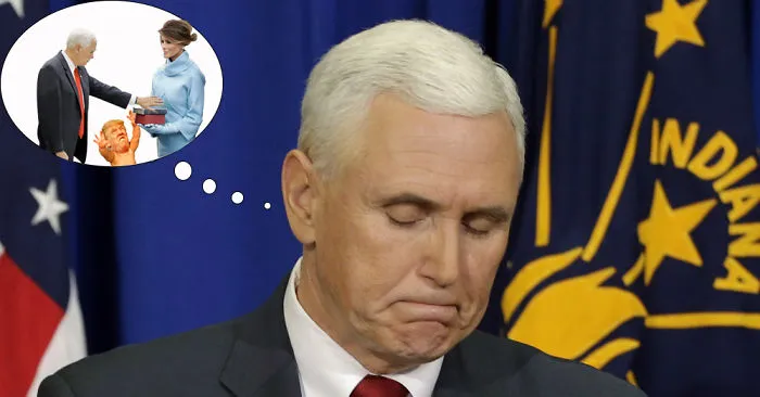 Mike Pence Ignores NASA’s ‘Do Not Touch’ Sign, And The Internet's Response Is Merciless