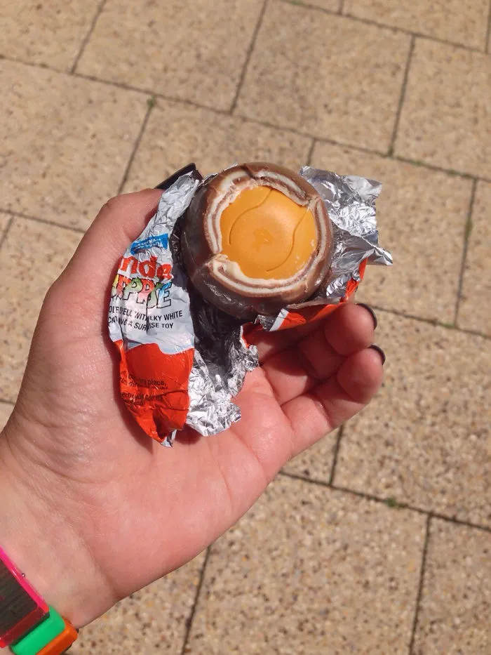 Kinder sorpresa dentro de otro kinder sorpresa