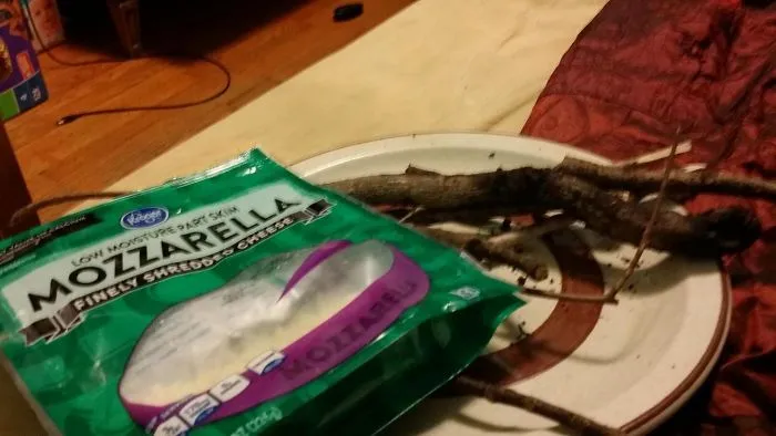 Le pedí a mi hijo que me preparara palitos de mozzarella y...