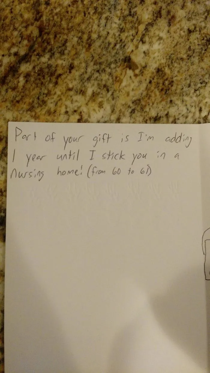 My 11 Year Old Son's Christmas Gift To Me