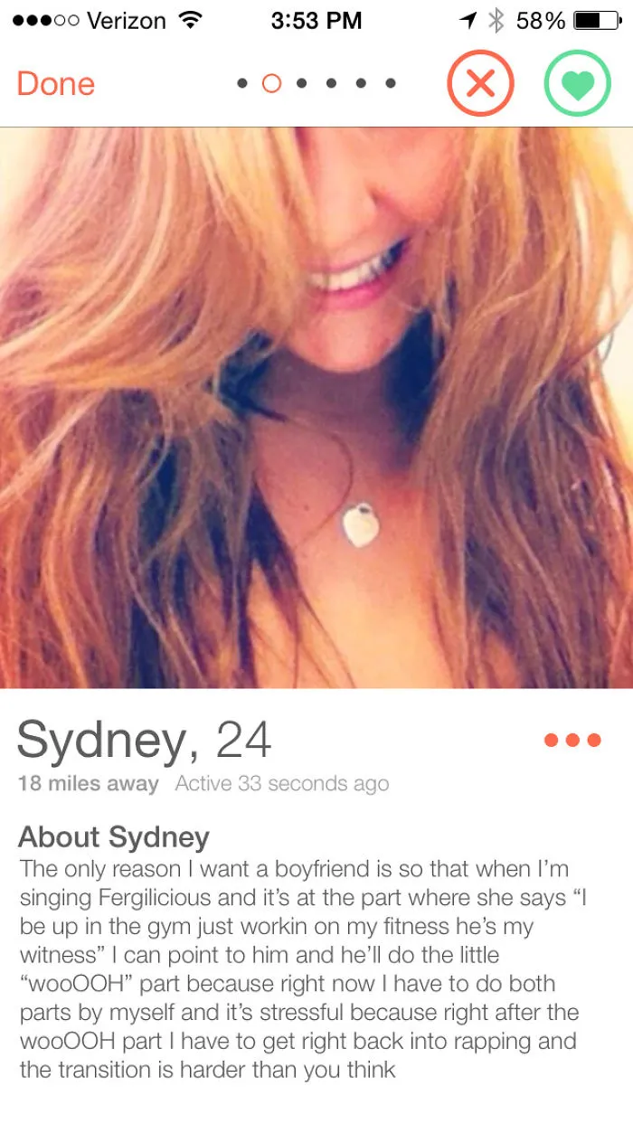 That's A Specific Dating Need