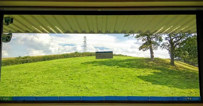 Parece que Windows XP esté instalado en la ventana de mi oficina