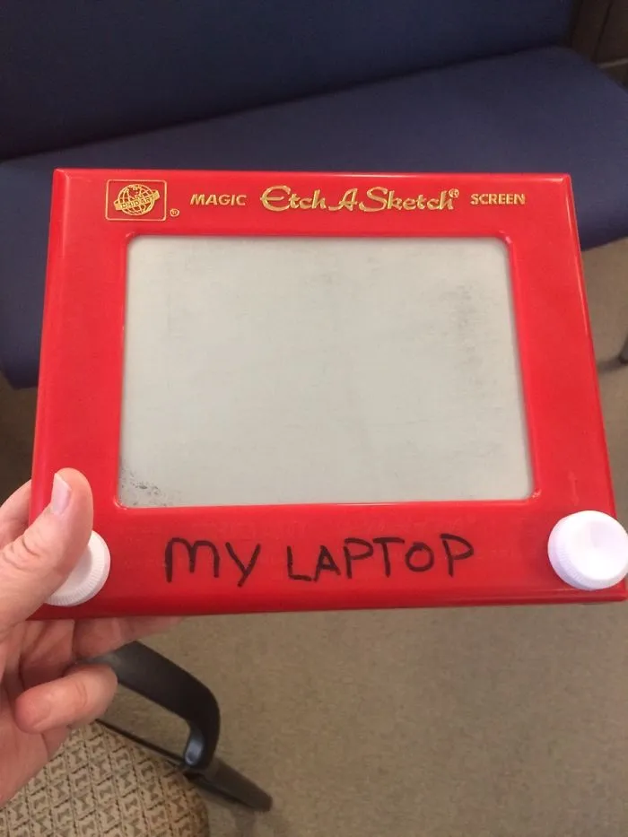 My IT Department Hands These Out To Employees Who Either Break Or Do Not Know How To Use Their Computer