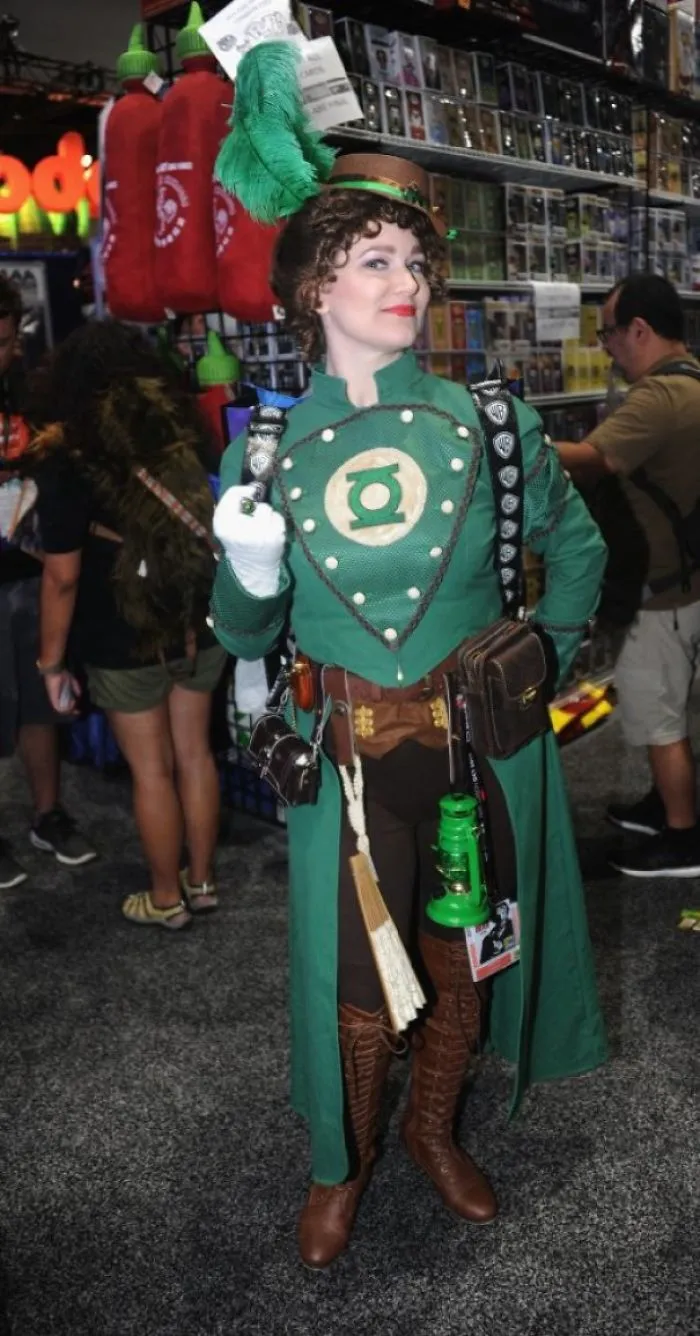 Steampunk Green Lantern