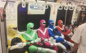 176 Of The Weirdest People Ever Spotted Riding On The Subway