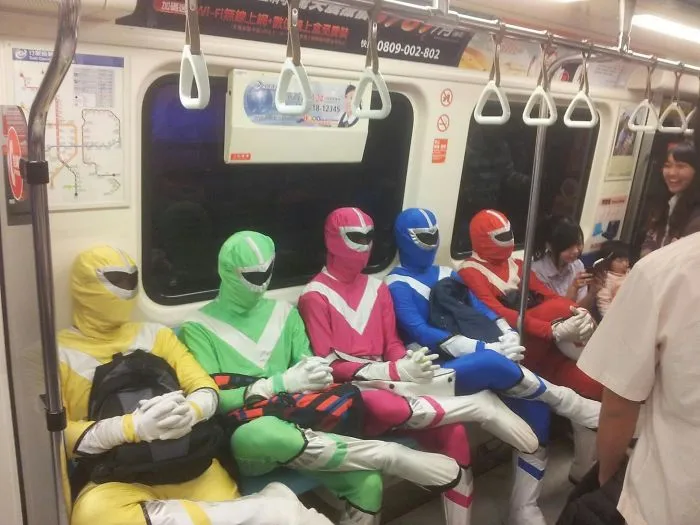Sometimes I Forget I'm In Asia , And Then I Get On The Metro