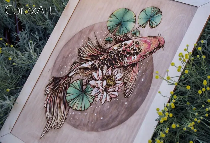 Engraved Life: Amazing Wooden Panels By Coraxart