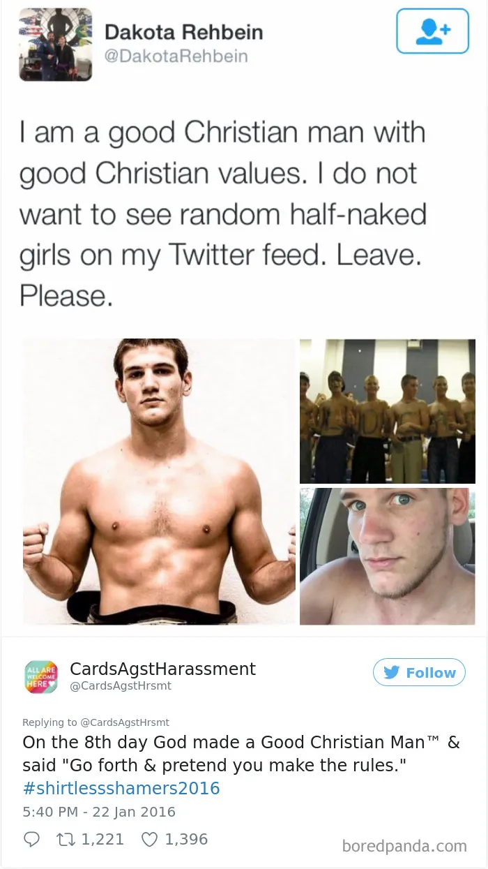 Woman Gets Sick Of Hypocritical Shirtless Men On Social Media, Starts Exposing Them One By One