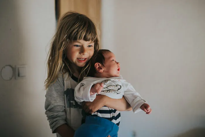 Young Romanian Family Living Beautifully In The Countryside