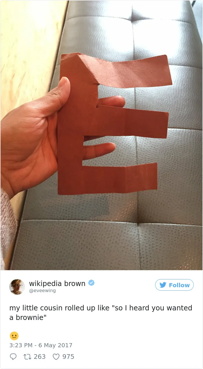 A Brown E