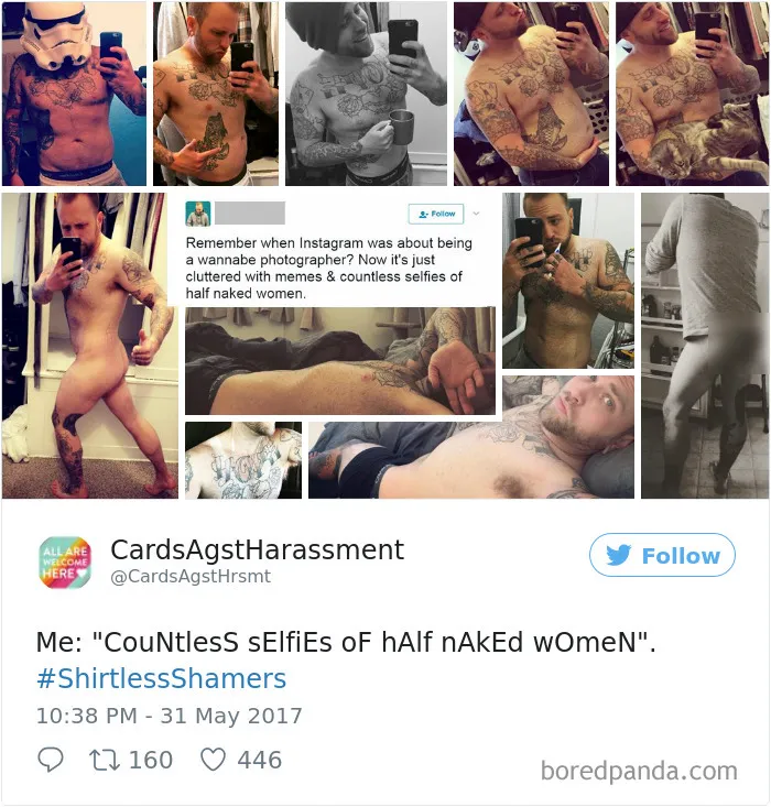 Woman Gets Sick Of Hypocritical Shirtless Men On Social Media, Starts Exposing Them One By One