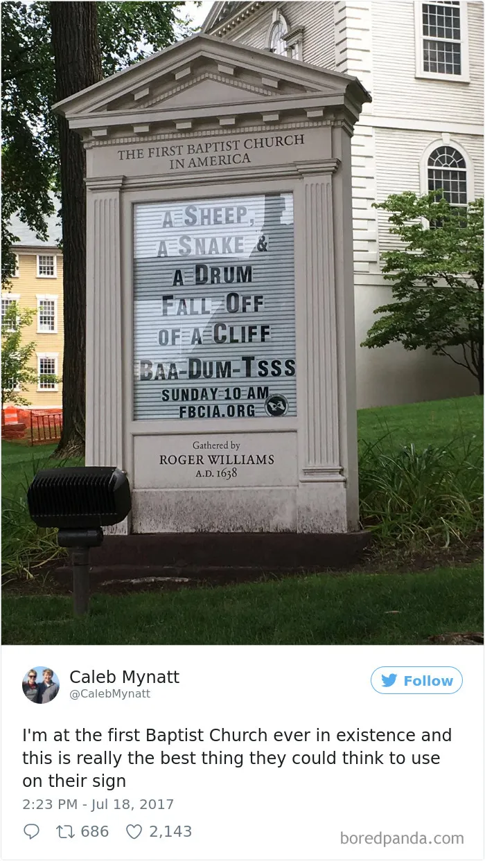 Dad Joke Marquee