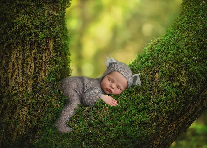 I Create Magical Settings For Newborn Pictures Using Photoshop