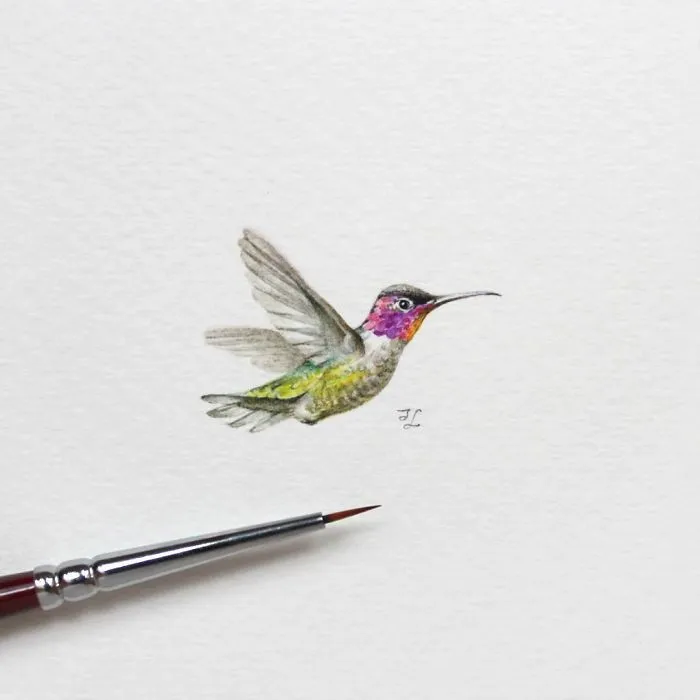 I Started Drawing Miniature Paintings Because I Did Not Have Time For Bigger Drawings And Now It's My Passion