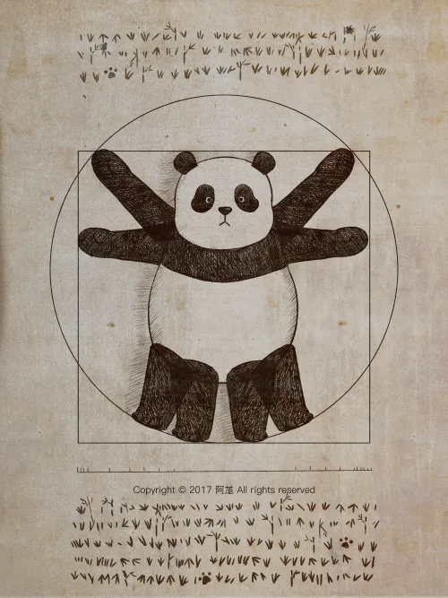 21 Famous Paintings That Look Better With Pandas