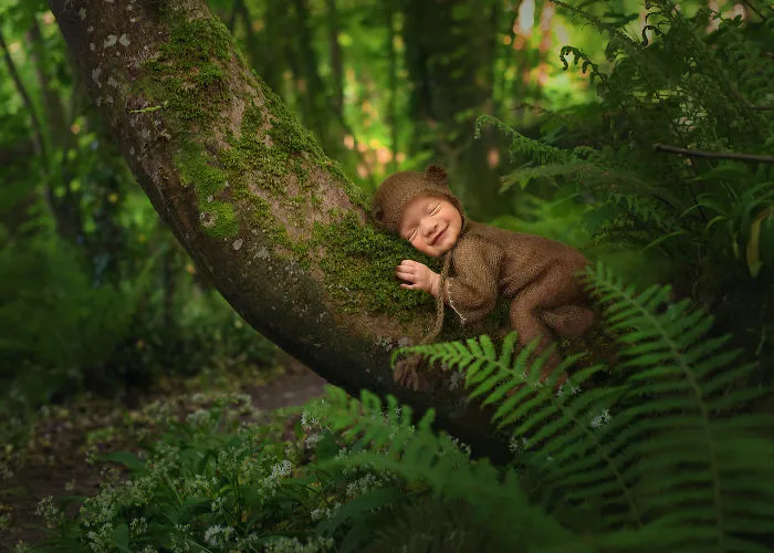 I Create Magical Settings For Newborn Pictures Using Photoshop