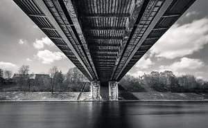 Under The Bridge: I Photographed 14 Bridges In Lithuania's Capital Vilnius From Below