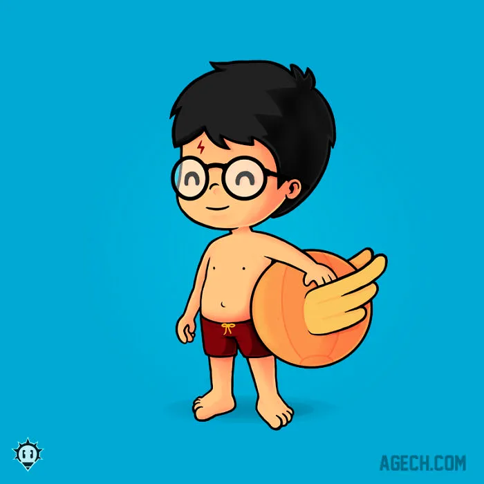 Harry Is Ready For Summer!